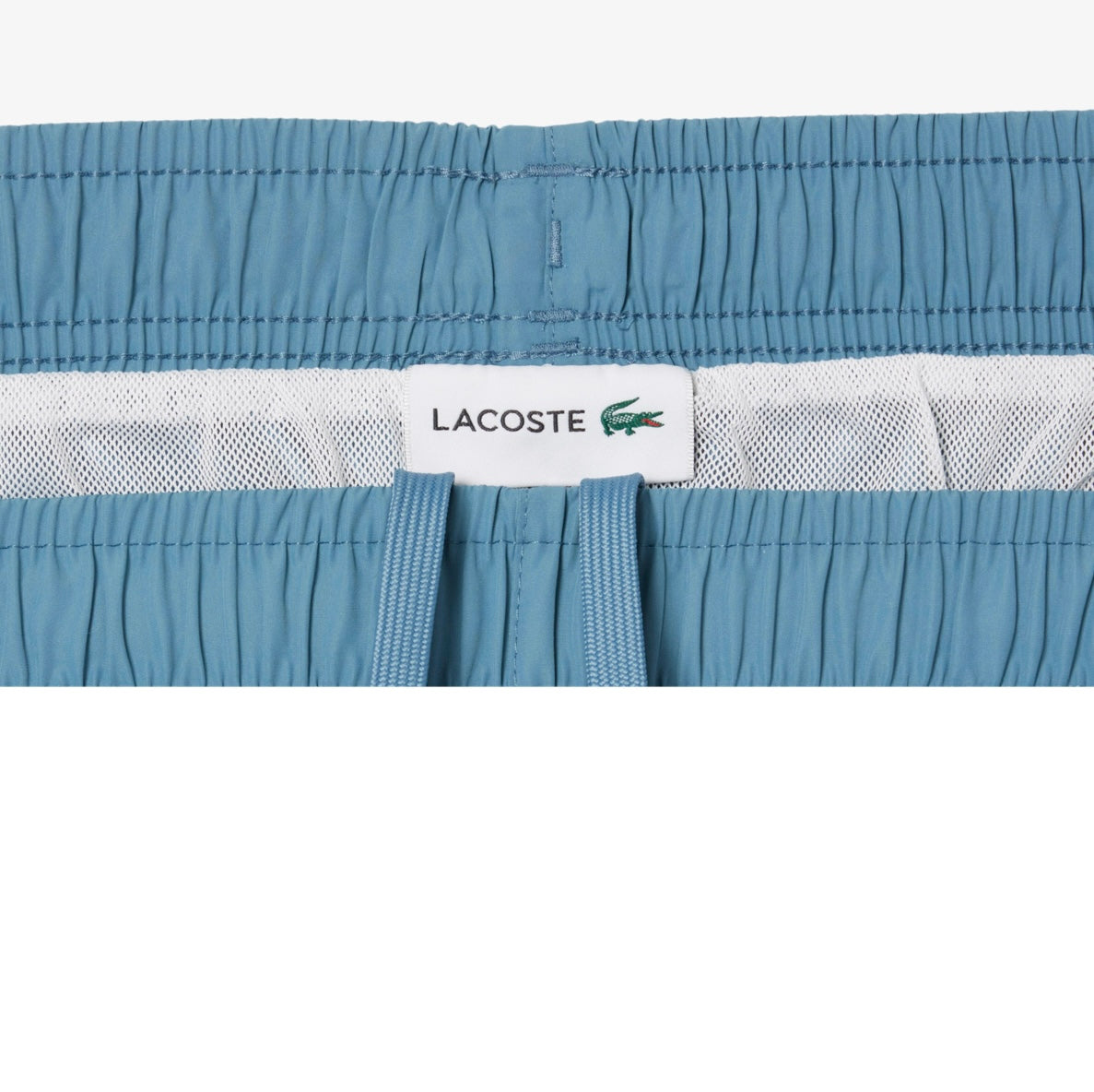 Lacoste Long Branded Swim Trunks