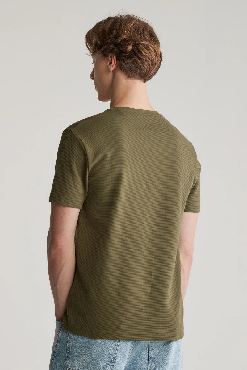 Gant Texture SS T-Shirt