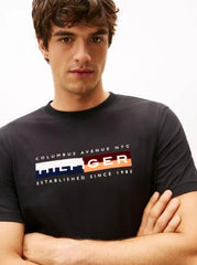 Tommy Hilfiger Logo Crew Neck T-Shirt