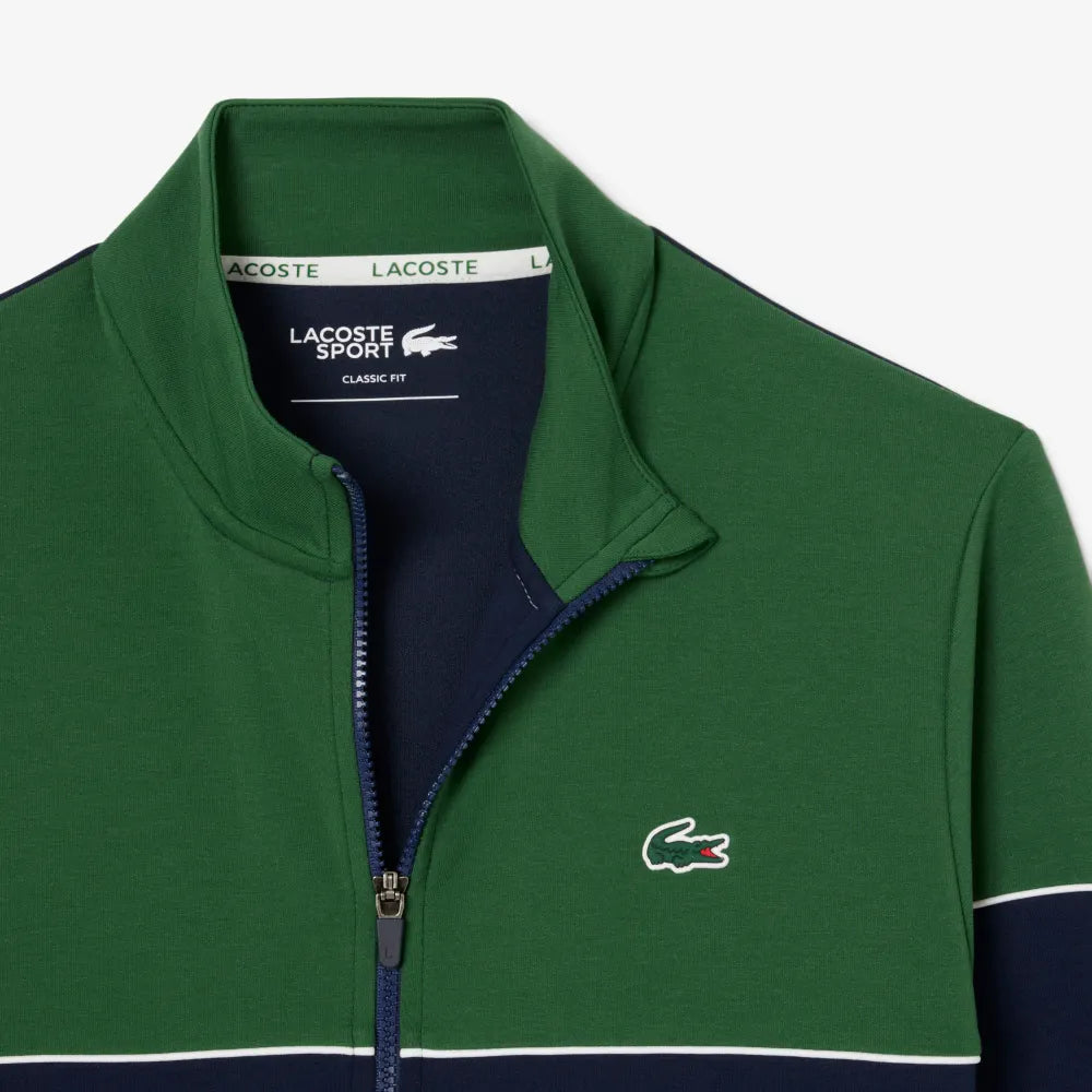 Lacoste Tennis Zipped Colour-Block Sweatshirt