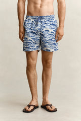 Gant Waves Print Swim Shorts