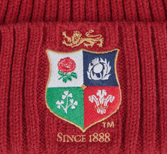 BRITISH & IRISH LIONS CCC BEANIE RED