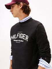 Tommy Hilfiger Arch Logo Terry Crew Neck Sweatshirt