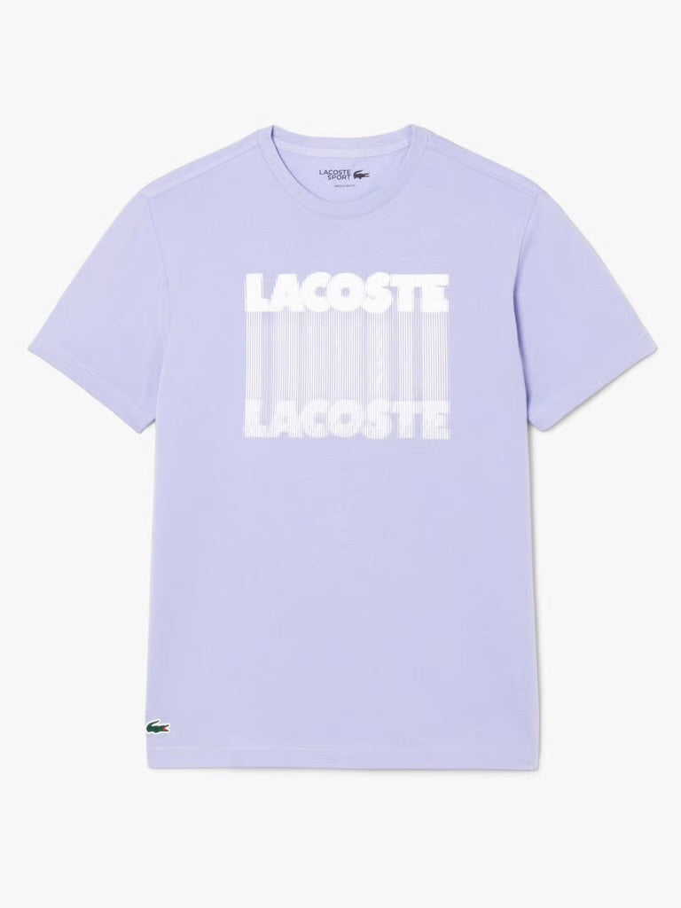 Lacoste Men's Ultra Dry Printed Sport T-shirt