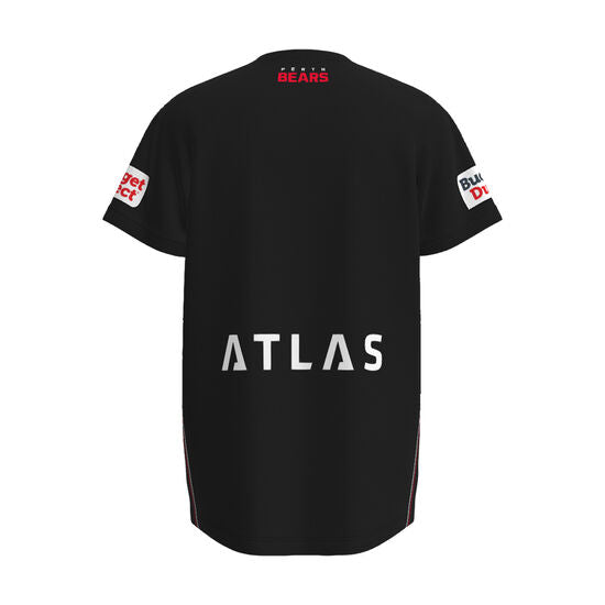 PERTH BEARS MEN'S BLACK TRAINING TEE