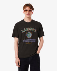 Lacoste Print Cotton T-shirt