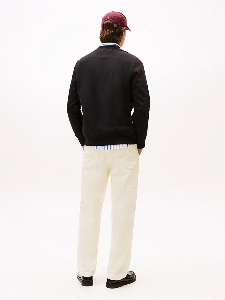 Tommy Hilfiger Arch Logo Terry Crew Neck Sweatshirt