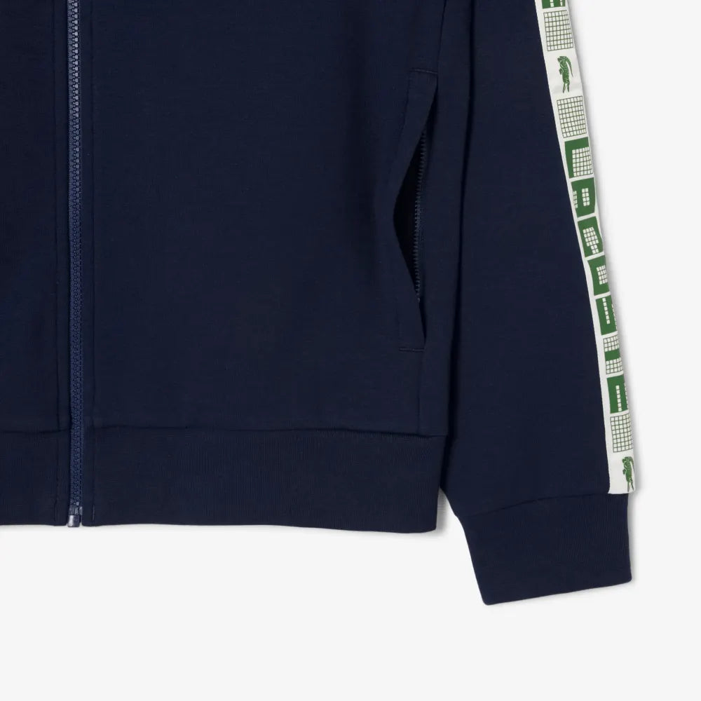 Lacoste Tennis Zipped Colour-Block Sweatshirt