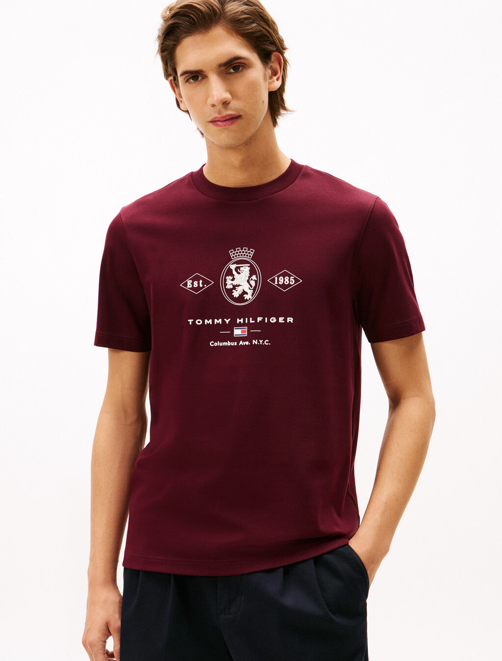 Tommy Hilfiger Varsity Graphic Interlock Knit T-Shirt