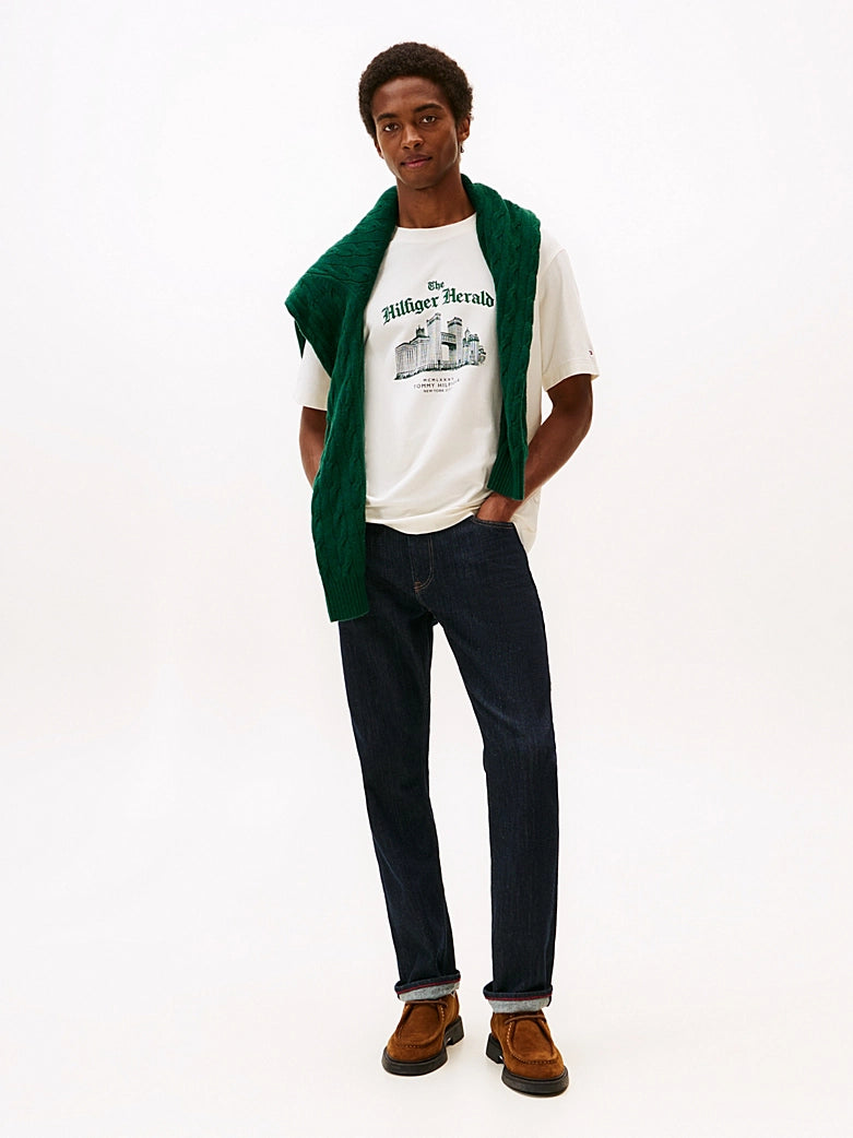 Tommy Hilfiger Graphic Relaxed Crew Neck T-Shirt
