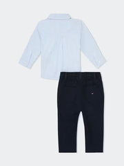 TOMMY KIDS  BABY ITHACA SHIRT SET GIFTBOX