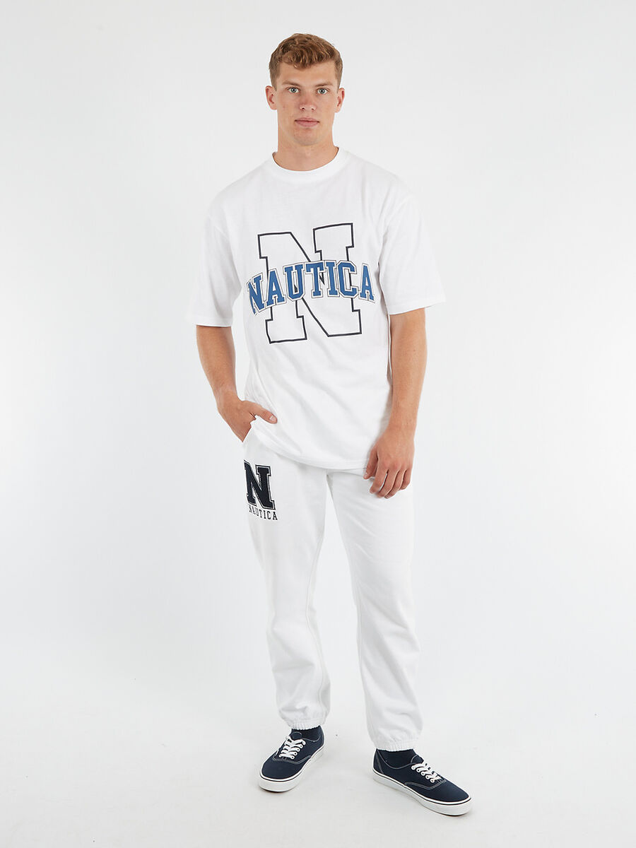 Nautica College Omega Letterman Heavyweight Tee