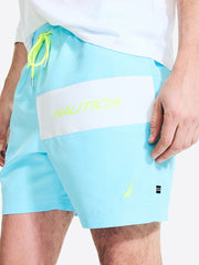 Nautica Neon Pieced 6" Swim Shorts