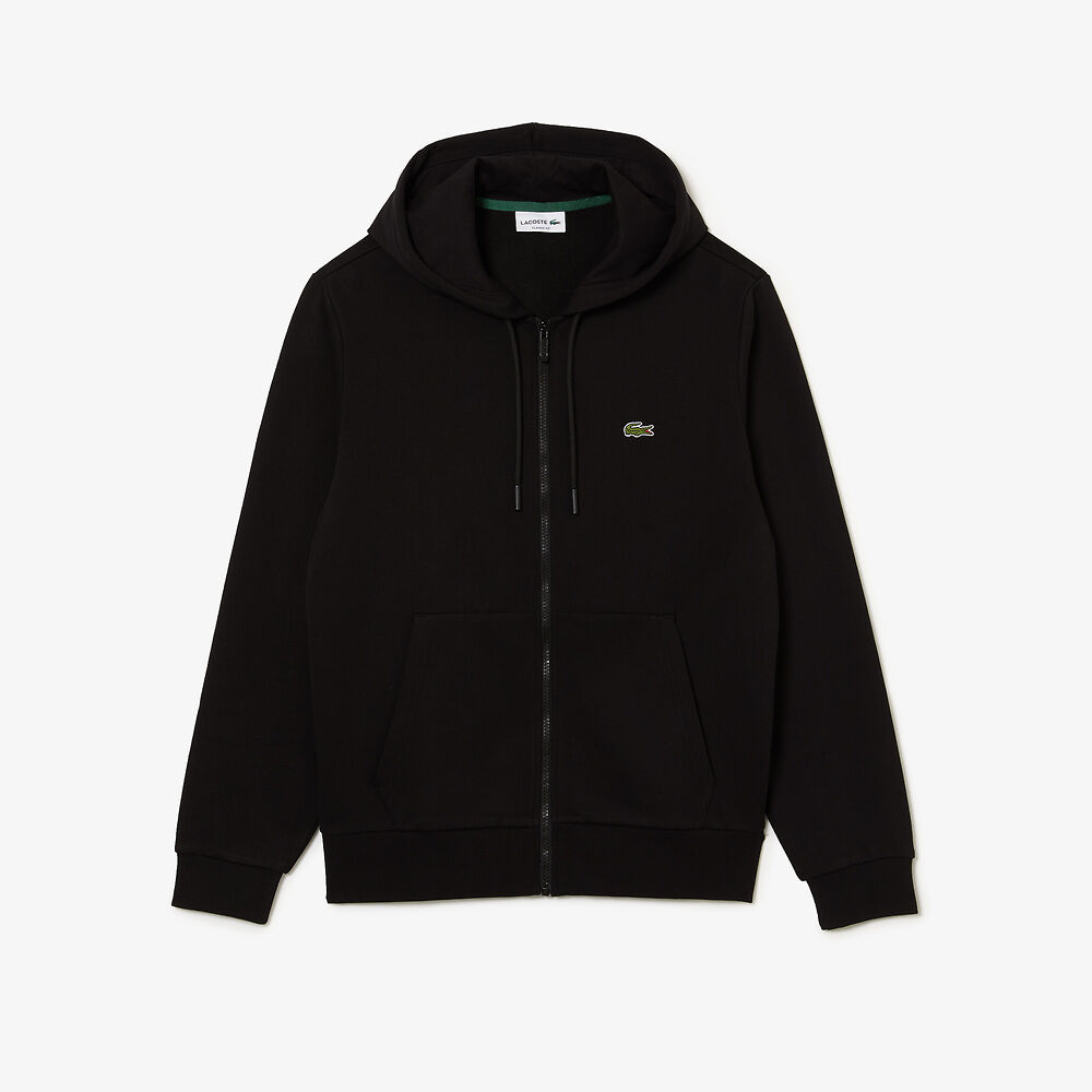 Lacoste Organic Cotton Zip Sweatshirt