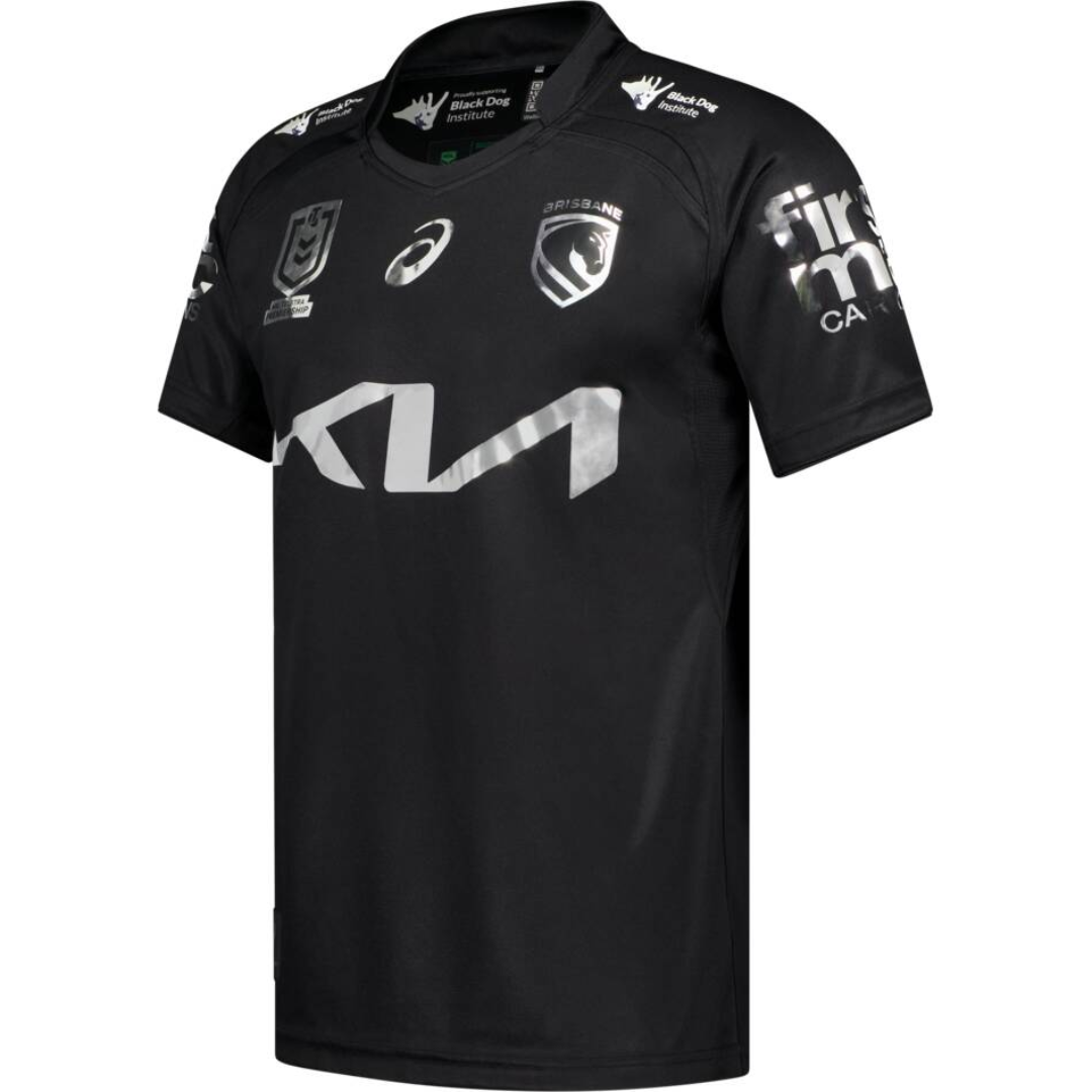 Brisbane Broncos 2026 Mens Black Jersey