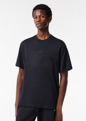 Lacoste Relaxed Fit Elevated Fleece T-Shirt