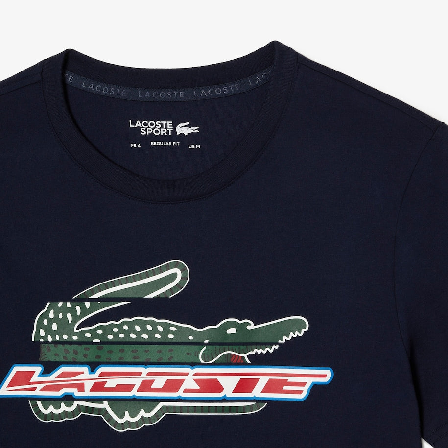 Lacoste Sport Regular Fit Organic Cotton T-shirt