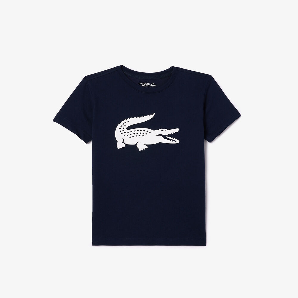 Lacoste Kids Performance Big Croc T-Shirt