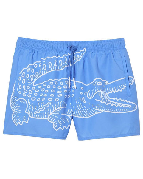 Lacoste Crocodile Print Swim Trunks SP PENRITH