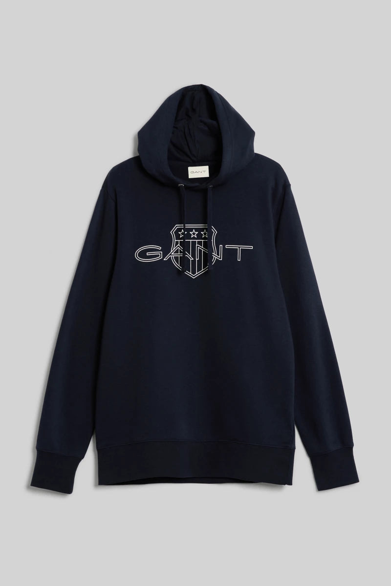 Gant Logo Hoodie