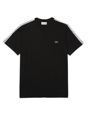 Lacoste Tape Jersey T-Shirt Black/Black