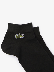 Lacoste 3 Pack Sport Ankle Black