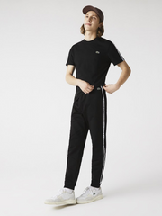 Lacoste Tape Fleece Track Pant Black/Black