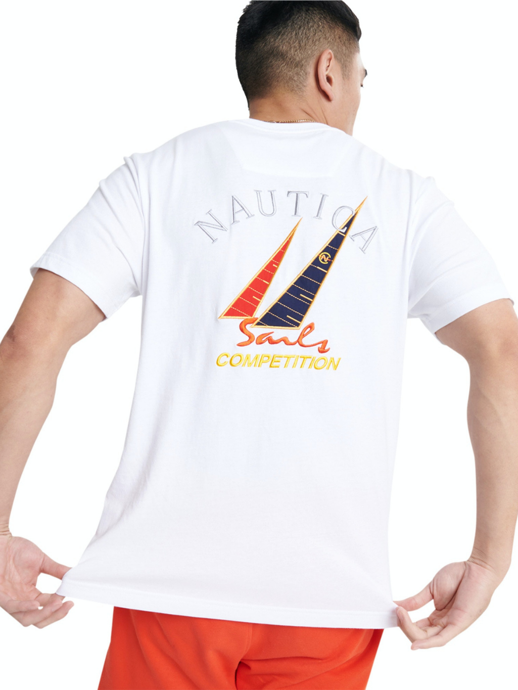 Nautica Trim T-Shirt White