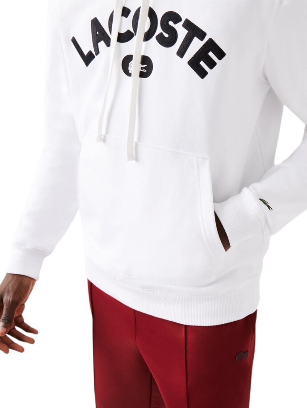 Men’s Print Logo Fleece Hoodie