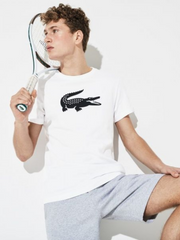 Lacoste Sport Oversized Crocodile Technical Jersey Tennis T-Shirt