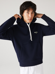 Lacoste Wording Non Brushed Hoodie