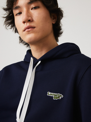 Lacoste Wording Non Brushed Hoodie