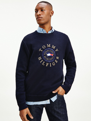 Tommy Hilfiger Structured Graphic Sweater
