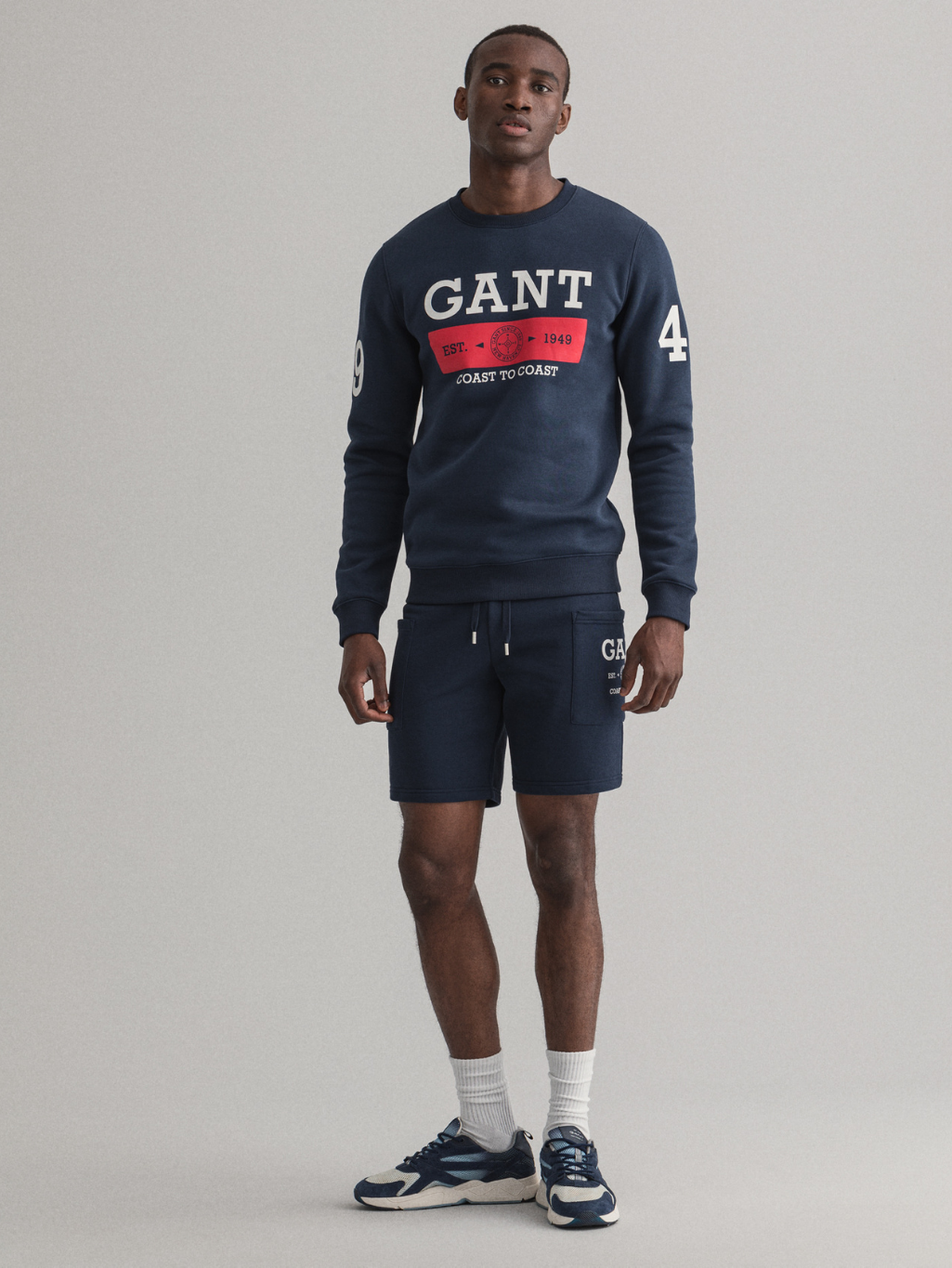 D1. Nautical C-Neck Sweat