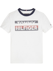 Tommy Hilfiger Logo Embroidered Tee Shortsleeve