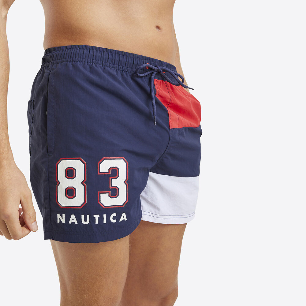 Nautica Maze 4" Swim Shorts
