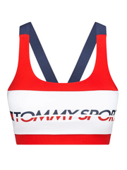 Tommy Sport Tri-Colour Low Impact Sports Bra