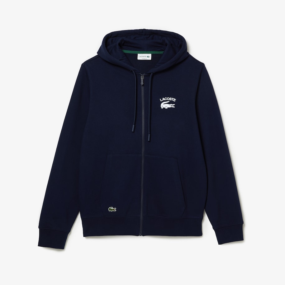 Lacoste Soft Branding Zip Hoodie Jacket