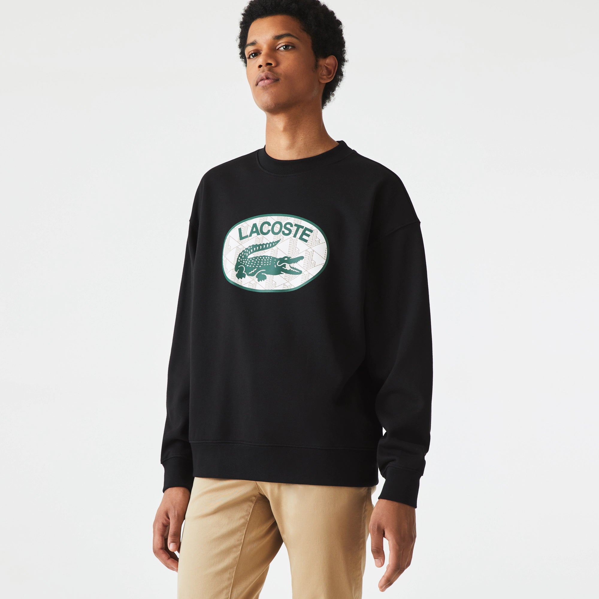 Lacoste Monogram Logo Crew SP PENRITH