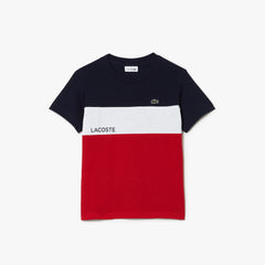 Lacoste Boys’ 3 Tone T-Shirt