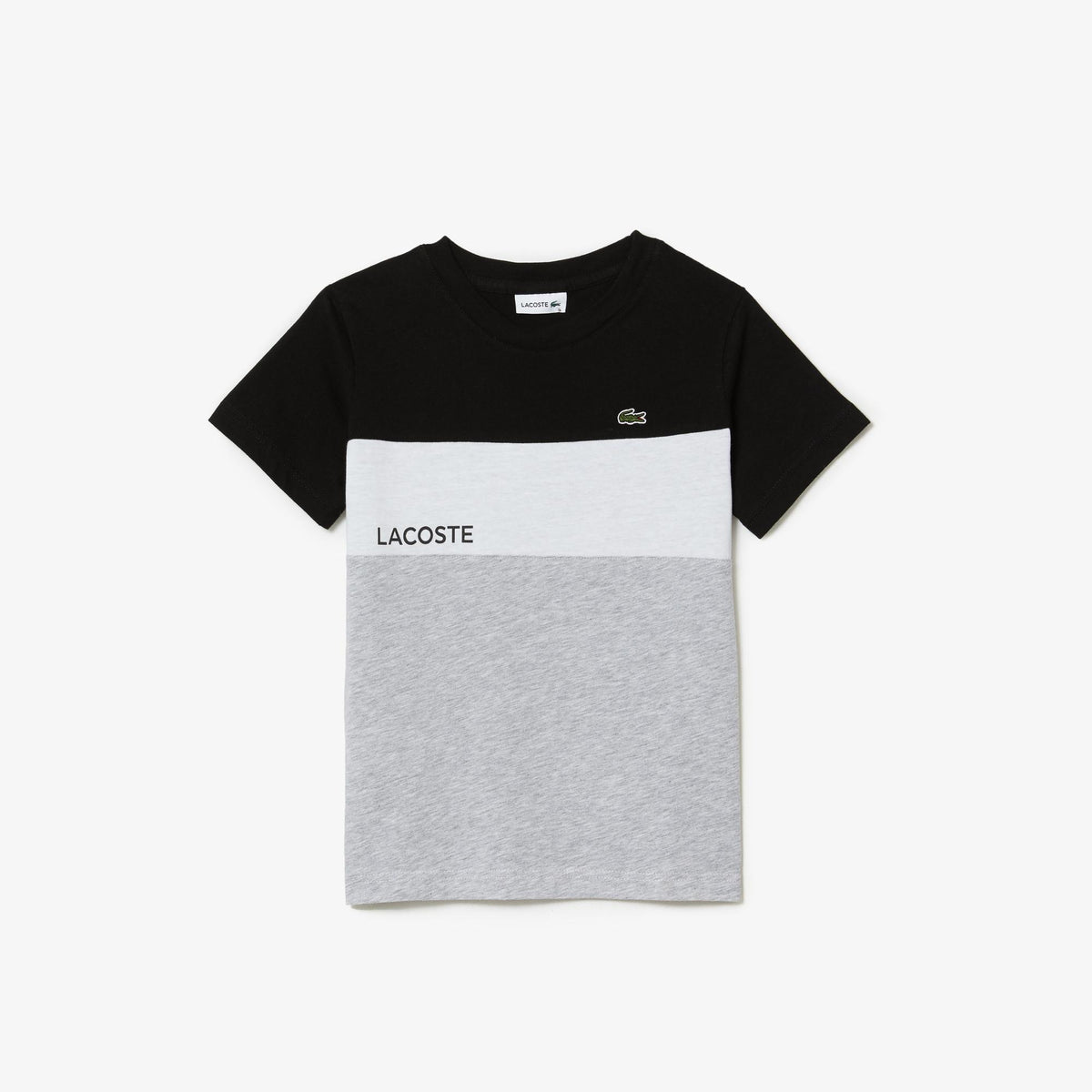 Lacoste Boys’ 3 Tone T-Shirt