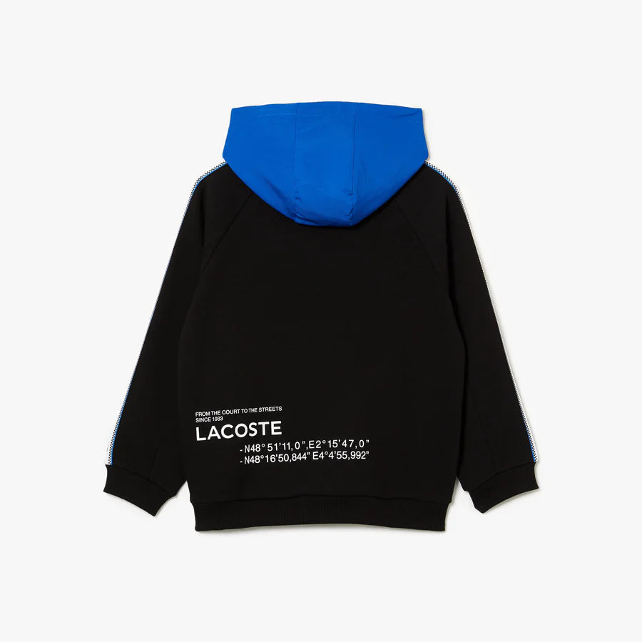 Lacoste Kids Kangaroo Pocket Hooded Sweatshirt